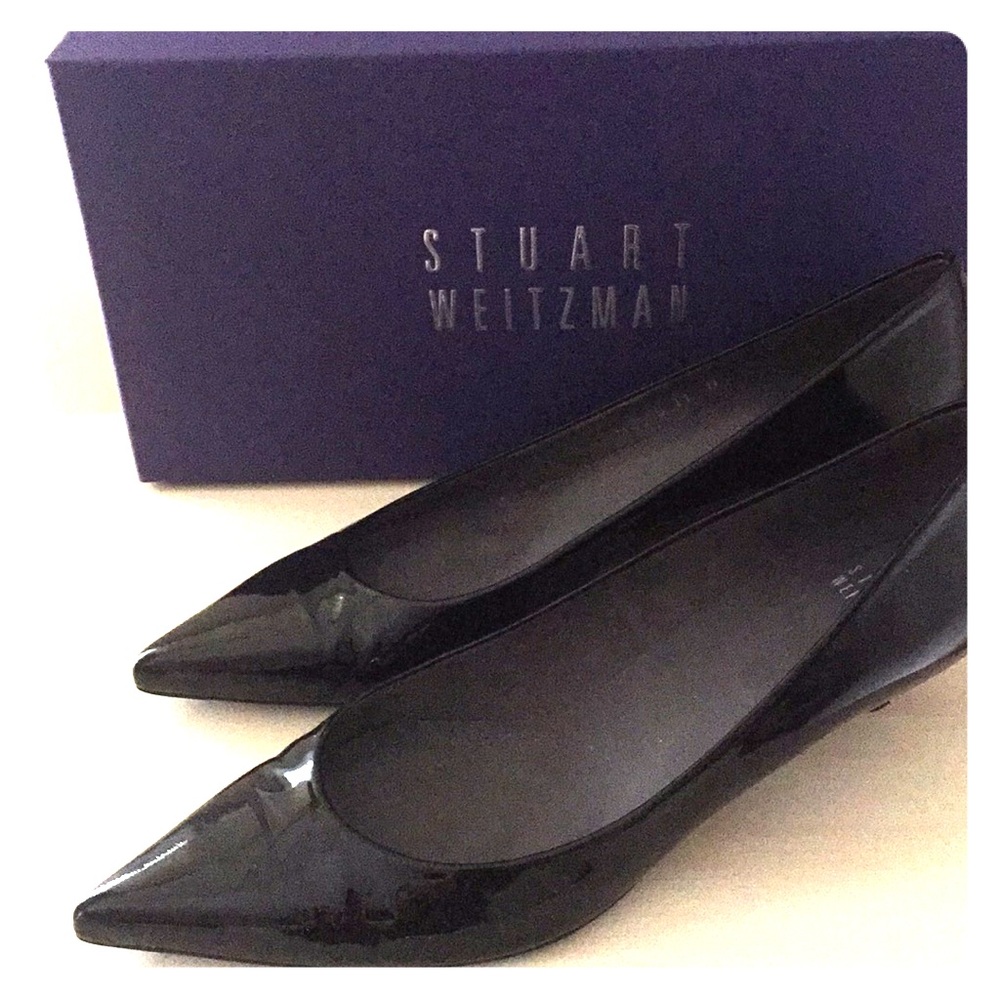 Black patent leather